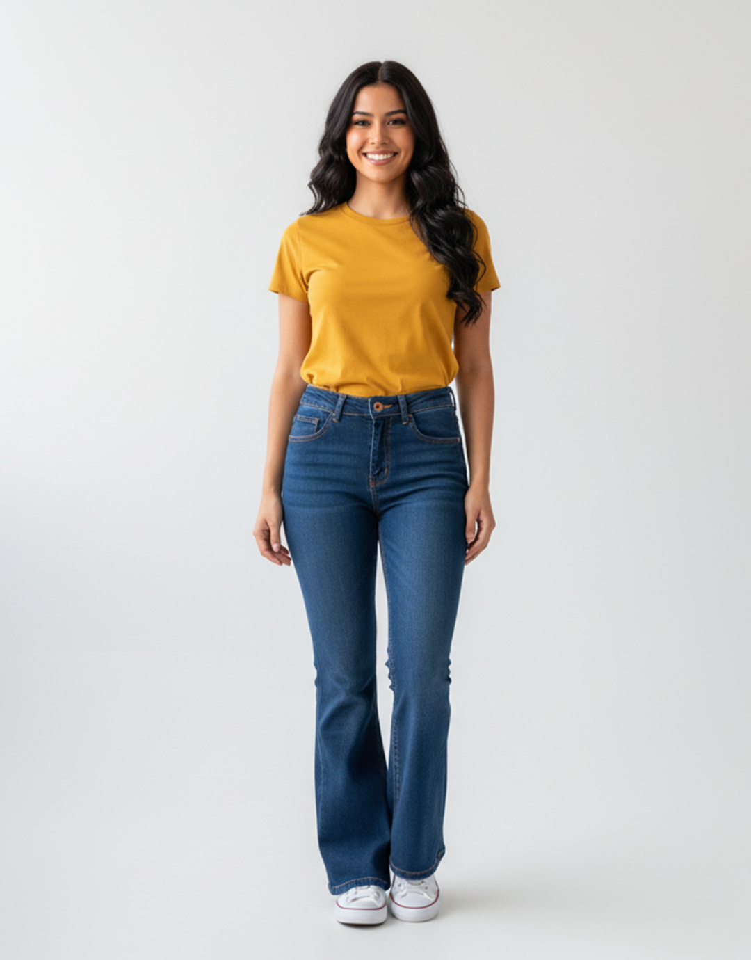 JEANS ANCHO TALLA 8