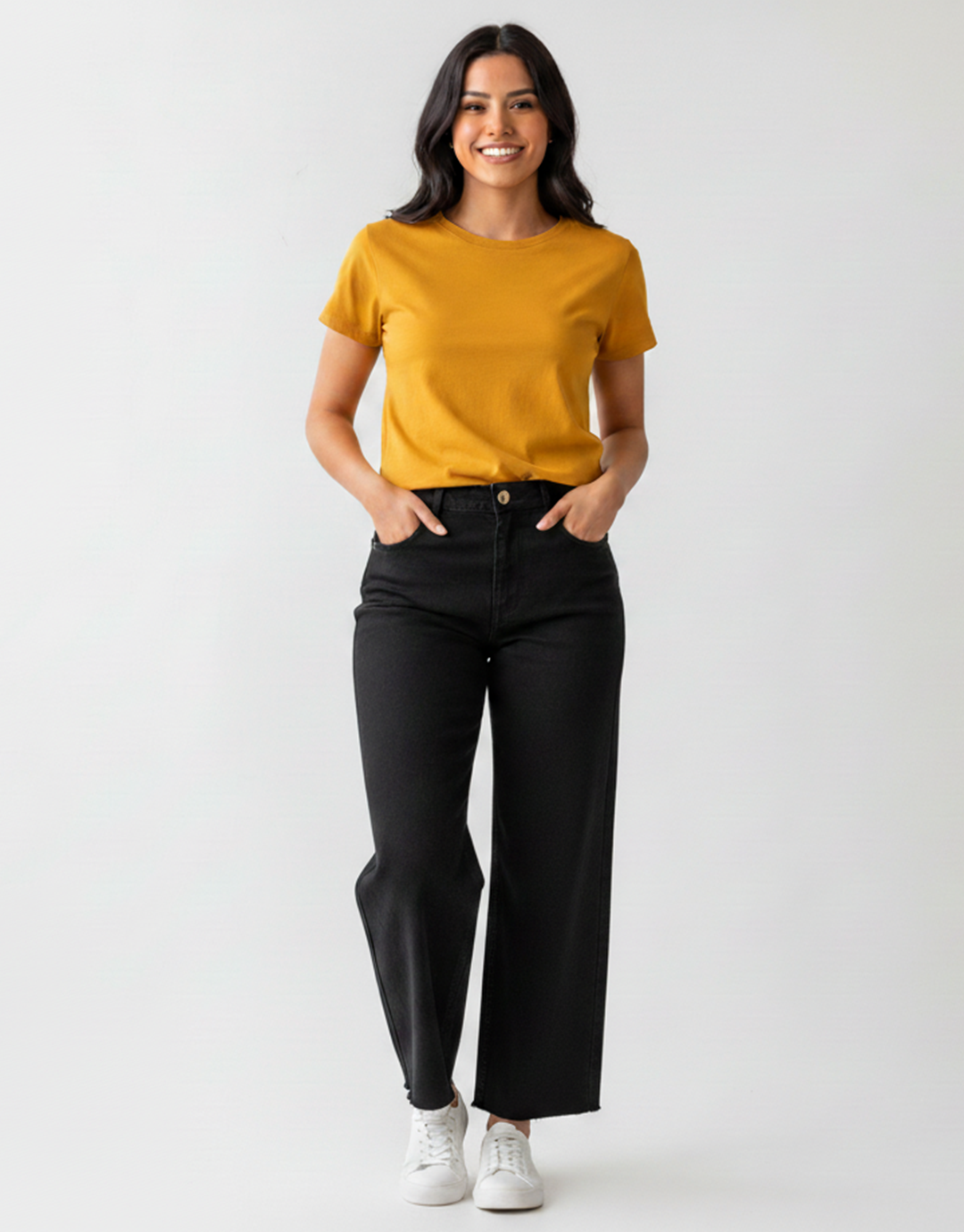 JEANS ANCHO TALLA 8