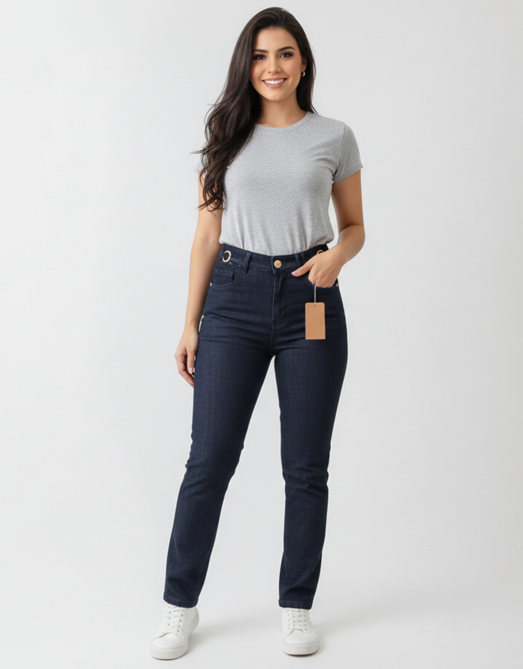 JEANS BOTA TUBO TALLA 8