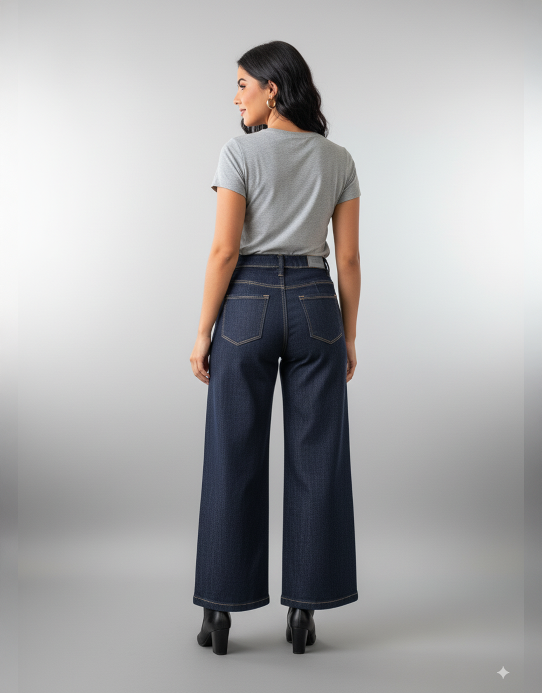 JEANS ANCHO TALLA 8
