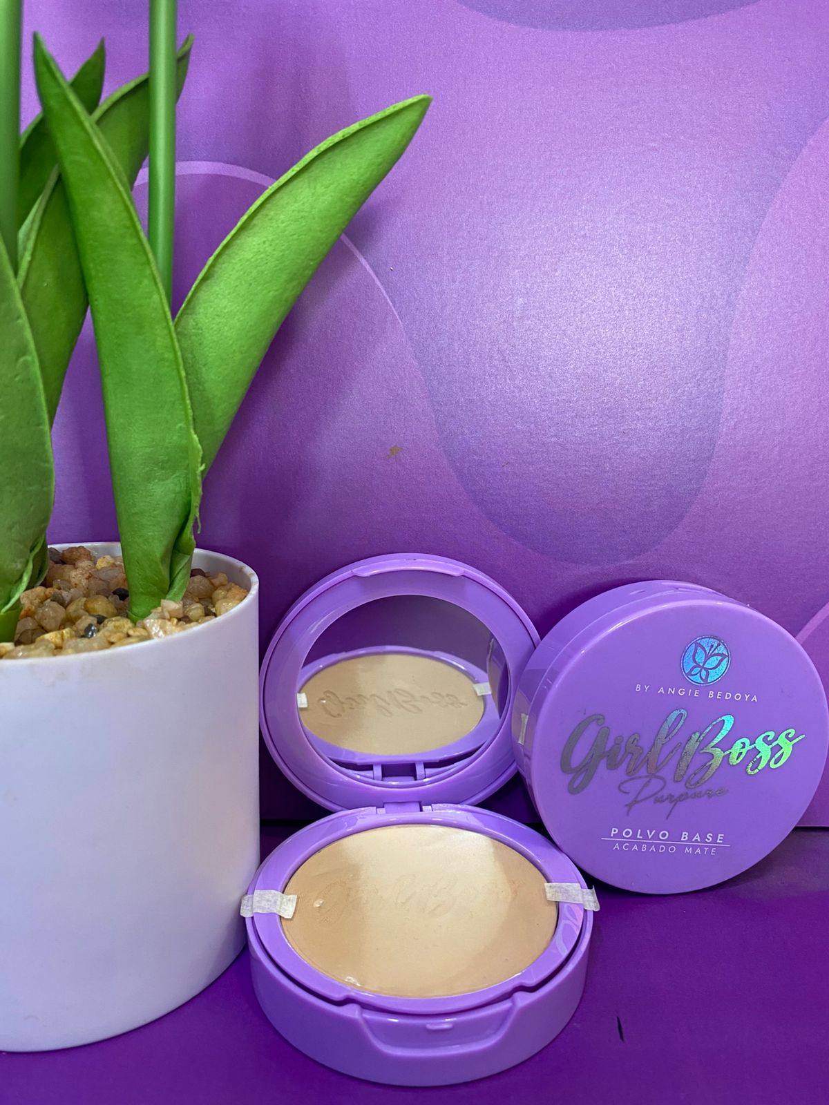 POLVO BASE COMPACTO PURPURE TONO 2