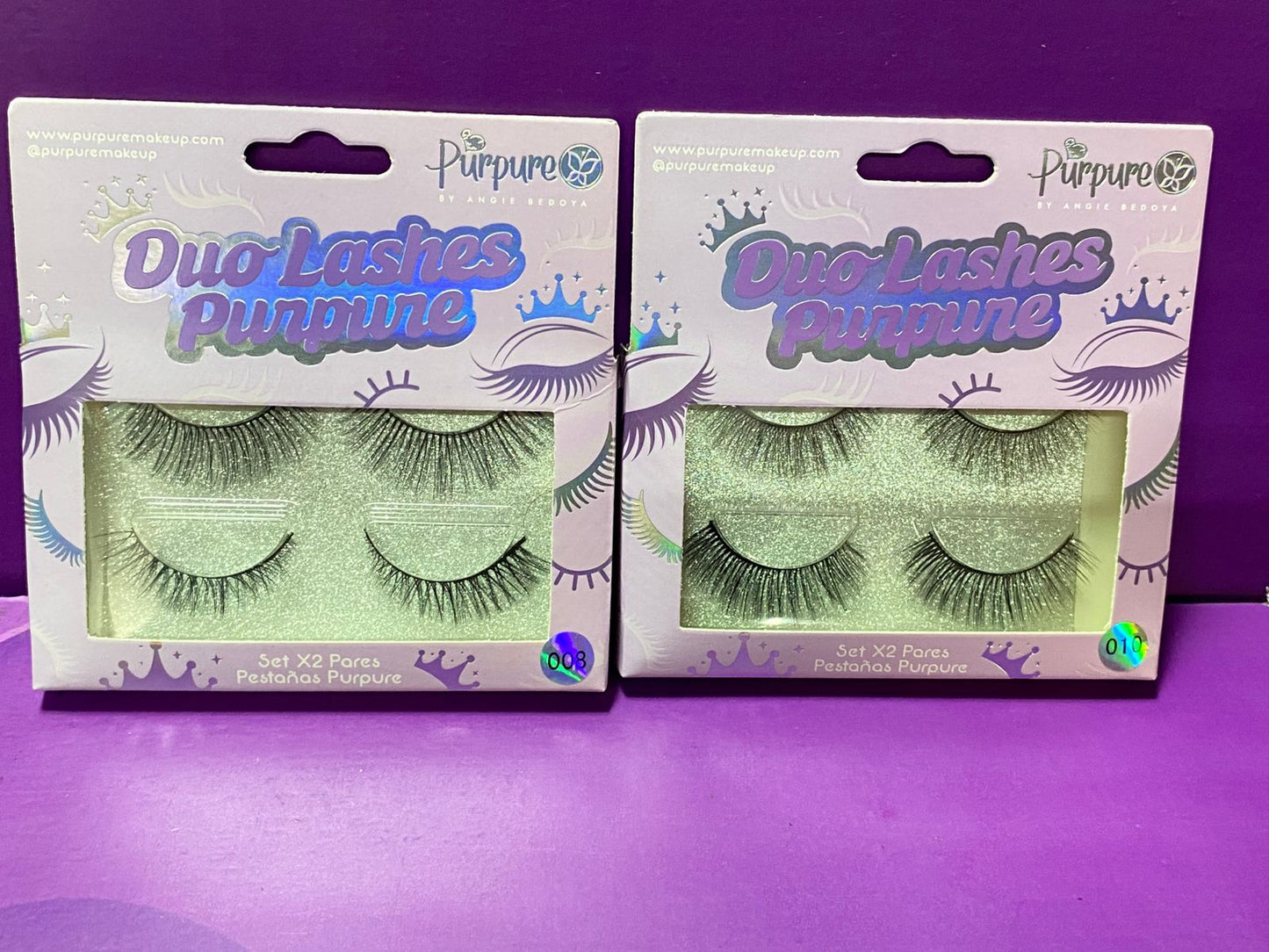 PESTAÑAS DUO LASHES PURPURE