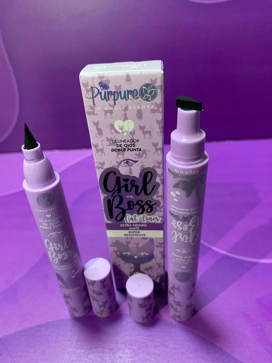 DELINEADOR GIRL BOSS DOBLE PUNTA PURPURE