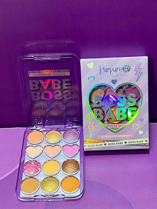 PALETA PEQUEÑA DE SOMBRAS PURPURE X12