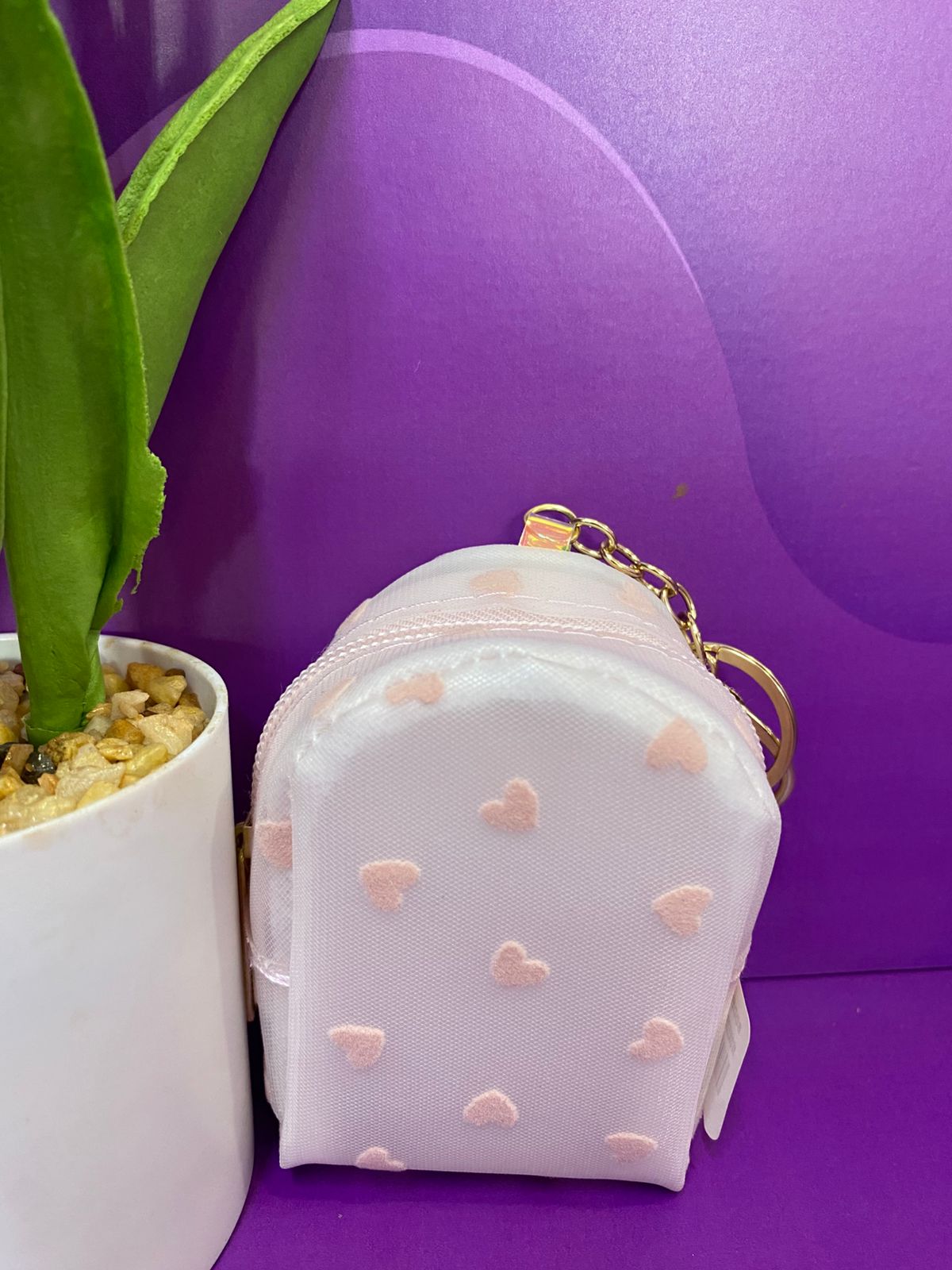 MINI COSMETIQUERA CON LLAVERO