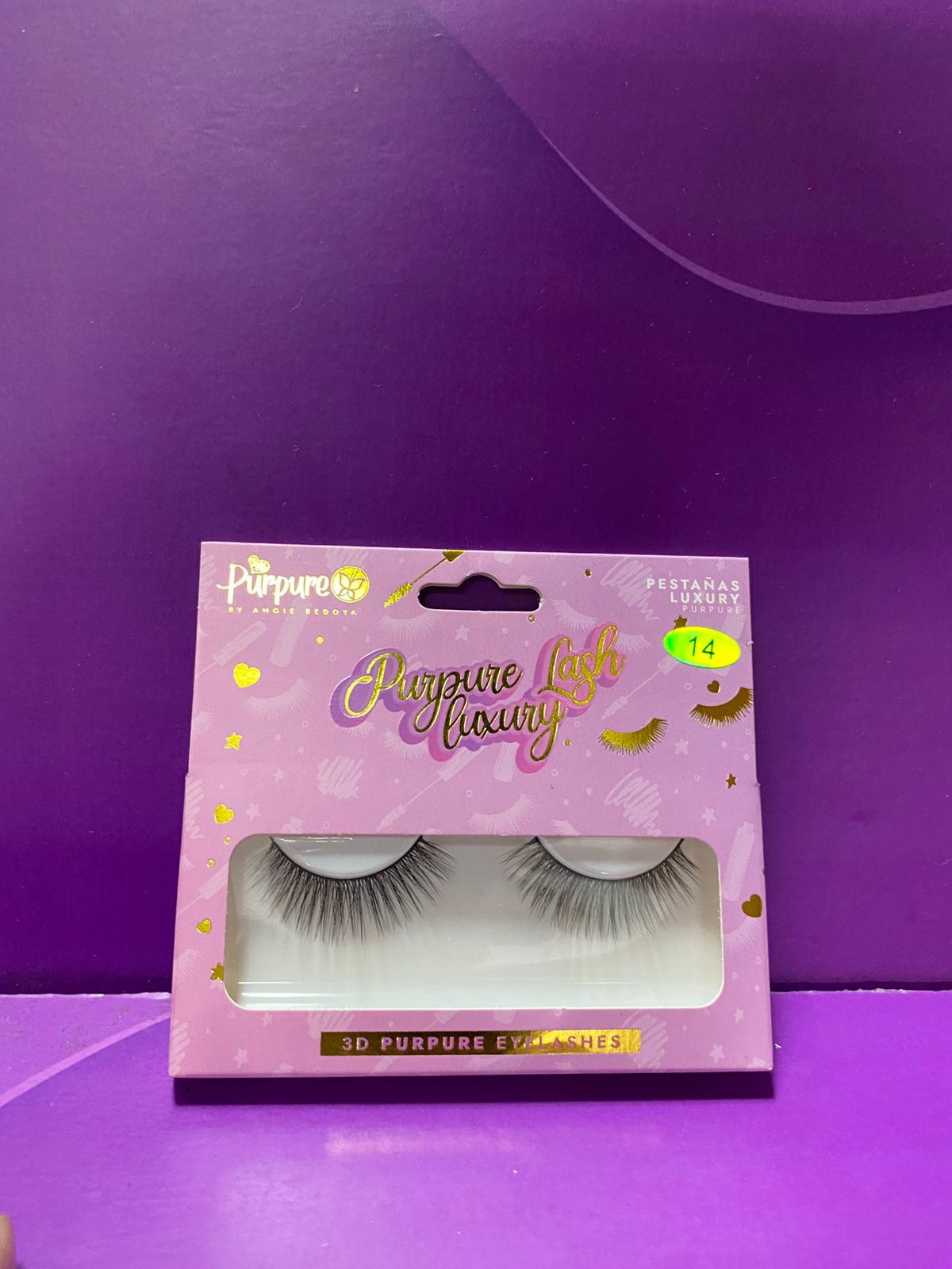 PESTAÑAS ENTERAS LUXURY PURPURE