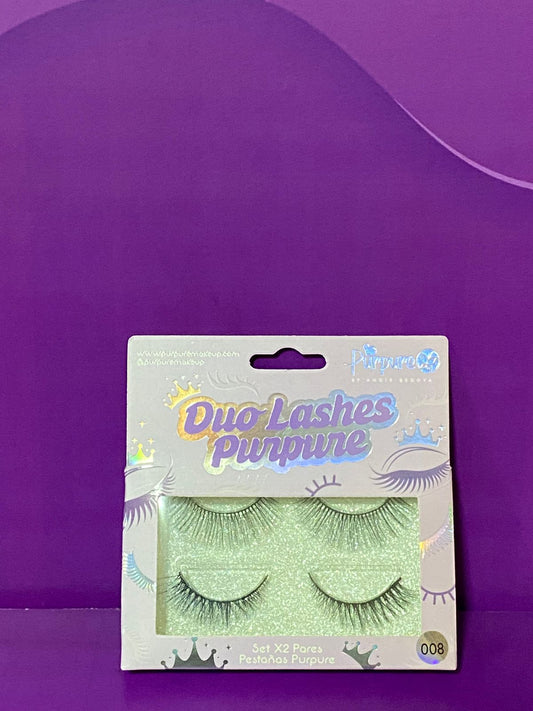 PESTAÑAS DUO LASHES PURPURE
