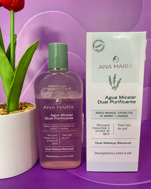 AGUA MICELAR DUAL PURIFICANTE