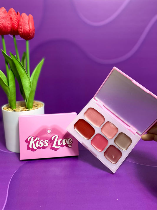 PALETA DE LABIALES KISS LOVE