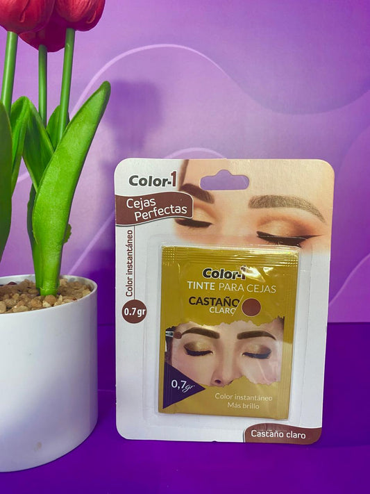 TINTE PARA CEJAS CASTAÑO CLARO