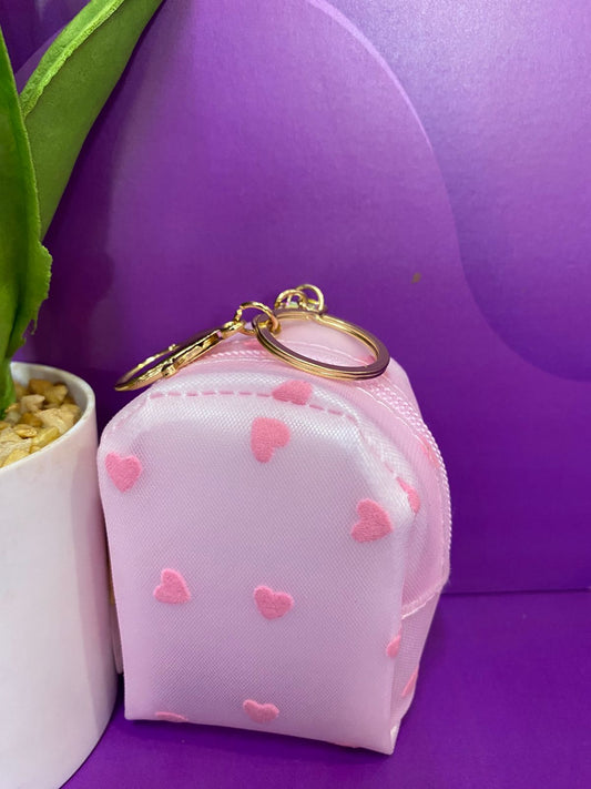 MINI COSMETIQUERA CON LLAVERO