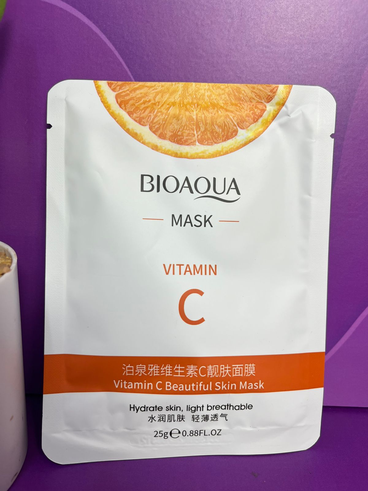 MASCARILLA VITAMINA C